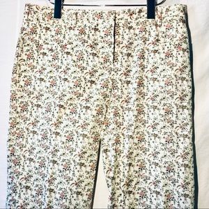Miu Miu Liberty printed trousers.